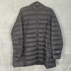Eddie Bauer Jacket Womens 3X Black 650 Down Puffer Packable Outdoor Hiking Coat